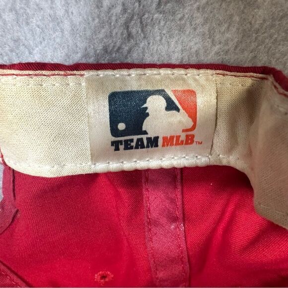 Washington Nationals Hat Ballcap Red Logo Team MLB Small Medium Adjustable Sport - Picture 10 of 12